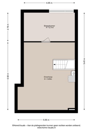Floorplan - Regulus 36, 7904 KK Hoogeveen